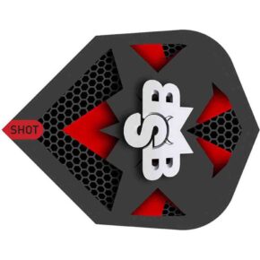 Misaladejuegos Plumas Shot Darts nº6 Michael Smith Tanecious SF7542 - Imagen 2