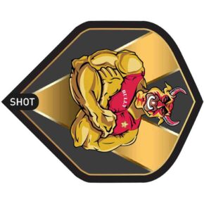 Misaladejuegos Plumas Shot Darts Standard Michael Smith Bully Boy Gold - Imagen 2