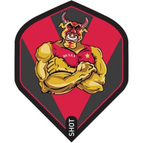 Misaladejuegos Plumas Shot Darts Standard Michael Smith Bully Boy Red SF7544