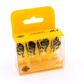Misaladejuegos Plumas Flights Darts Cuesoul Tero AK4  Flower Yellow - Imagen 2
