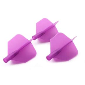 Misaladejuegos Plumas Flights Darts Cuesoul Tero AK4 Morado Big Wing