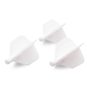 Misaladejuegos Plumas Flights Darts Cuesoul Tero + AK4 Blanca Big Wing CS-AK4+2YS