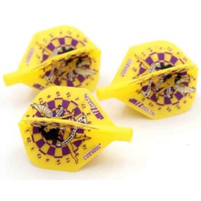 Misaladejuegos Plumas Flights Darts Cuesoul Tero AK4  Fairy Yellow