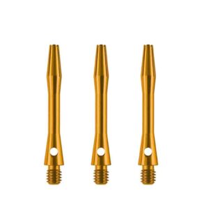 Misaladejuegos Cañas Anodised Dorado Corta (35mm) - Imagen 2