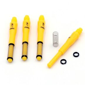 Misaladejuegos Cañas Shaft Cuesoul Tero Flights Yellow H 53mm  AK7 - Imagen 2