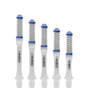 Misaladejuegos Cañas Shaft Cuesoul Tero Flights Clear Slim B 32mm  AK7 - Imagen 2