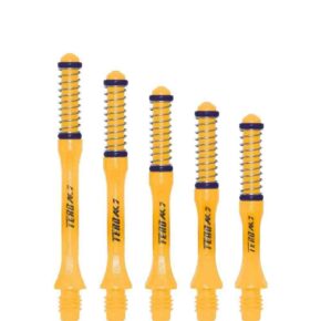 Misaladejuegos Cañas Shaft Cuesoul Tero Flights Yellow Slim C 34mm  AK7 - Imagen 2