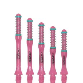 Misaladejuegos Cañas Shaft Cuesoul Tero Flights Pink Slim D 37mm  AK7 - Imagen 2