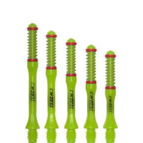 Misaladejuegos Cañas Shaft Cuesoul Tero Flights Green Slim E 40mm  AK7 - Imagen 2