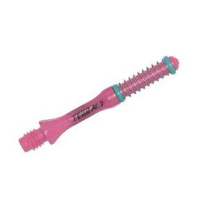 Misaladejuegos Cañas Shaft Cuesoul Tero Flights Pink Slim E 40mm  AK7