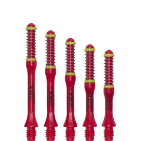 Misaladejuegos Cañas Shaft Cuesoul Tero Flights Red Slim F 43.5mm AK7 - Imagen 2