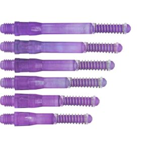 Misaladejuegos Cañas Shaft Cuesoul Tero Flights Gradation Purple C 34mm AK7 - Imagen 2