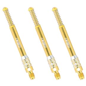 Misaladejuegos Cañas Shaft Cuesoul Tero Flights Aluminum Dorado F 43.5mm - Imagen 2