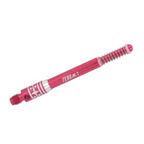 Misaladejuegos Cañas Shaft Cuesoul Tero Flights Aluminum Red F 43.5mm