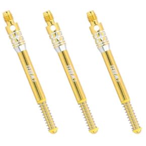 Misaladejuegos Cañas Shaft Cuesoul Tero Flights Aluminum Dorado G 47mm - Imagen 3