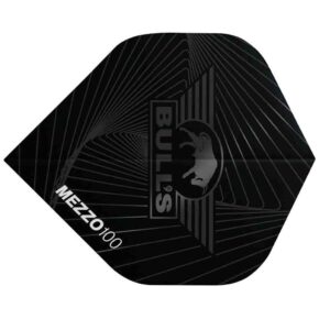 Misaladejuegos Plumas Bulls Darts Mezzo 100 No2 Standard Negro - Imagen 3