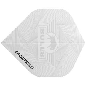 Misaladejuegos Plumas Bulls Darts EForte 180 No2 Standard Blanco BU-51003 - Imagen 3