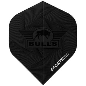 Misaladejuegos Plumas Bulls Darts EForte 180 No2 Standard Negro BU-51002