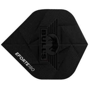 Misaladejuegos Plumas Bulls Darts EForte 180 No2 Standard Negro BU-51002 - Imagen 3