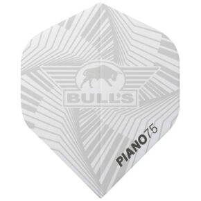 Misaladejuegos Plumas Bulls Darts Piano 75 No2 Standard Blanco BU-50988