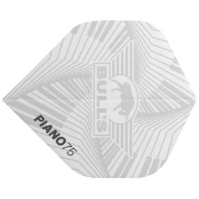 Misaladejuegos Plumas Bulls Darts Piano 75 No2 Standard Blanco 5 Packs BU-50993 - Imagen 2