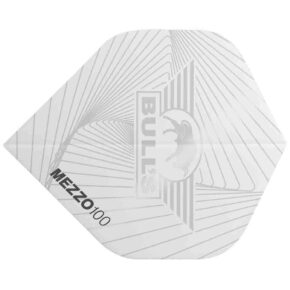 Misaladejuegos Plumas Bulls Darts Mezzo 100 No2 Standard Blanco Pack 5 BU-50979 - Imagen 3
