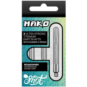 Misaladejuegos Cañas Shot Darts Mako Titanium Corta 35mm SH-SM4103/S - Imagen 3