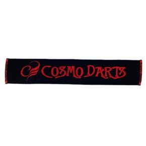 Misaladejuegos Cosmo Dart Towel Imabari Negro Rojo
