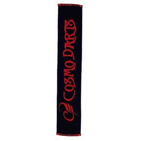 Misaladejuegos Cosmo Dart Towel Imabari Negro Rojo - Imagen 3