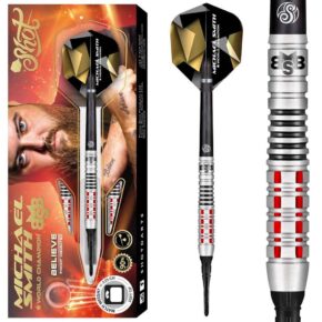 Misaladejuegos Dardos Shot Michael Smith Believe 90% 18gr SH-MSBSF-18 - Imagen 3