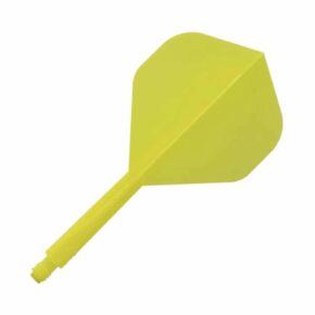 Misaladejuegos Plumas Condor Axe Standard Amarillo M 27.5mm 3 Uds.