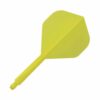 Misaladejuegos Plumas Condor Axe Standard Amarillo Largo 33.5mm 3 Uds.