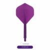 Misaladejuegos Plumas Condor Axe Standard Morada M 27.5mm 3 Uds. - Imagen 3