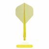 Misaladejuegos Plumas Condor Axe Standard Amarillo Claro M 27.5mm 3 Uds. - Imagen 2