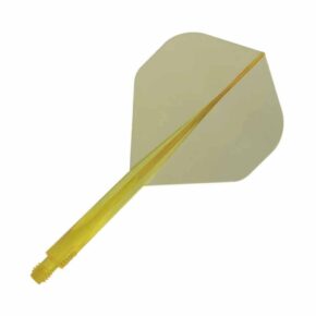 Misaladejuegos Plumas Condor Axe Standard Amarillo Claro M 27.5mm 3 Uds.