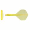 Misaladejuegos Plumas Condor Axe Standard Amarillo Claro M 27.5mm 3 Uds. - Imagen 3