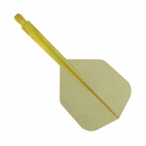 Misaladejuegos Plumas Condor Axe Shape Amarillo Claro M 27.5mm 3 Uds. - Imagen 2