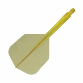 Misaladejuegos Plumas Condor Axe Shape Amarillo Claro M 27.5mm 3 Uds. - Imagen 3
