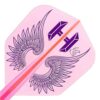 Misaladejuegos Plumas Condor Axe Flap Wings Rosa Neon Shape S 21.5m 3 Uds. - Imagen 3