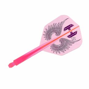 Misaladejuegos Plumas Condor Axe Flap Wings Rosa Neon Shape M 27.5m 3 Uds.