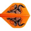 Misaladejuegos Plumas Condor Axe Shape Aussie Bull Naranja S 21.5m 3 Uds. - Imagen 2