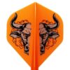 Misaladejuegos Plumas Condor Axe Shape Aussie Bull Naranja S 21.5m 3 Uds. - Imagen 3