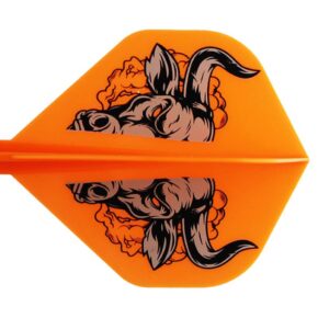 Misaladejuegos Plumas Condor Axe Shape Aussie Bull Naranja M 27.5m 3 Uds. - Imagen 2