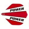 Misaladejuegos Plumas Power Max Standard Logo Roja/Blanca PX-106 - Imagen 2