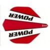 Misaladejuegos Plumas Power Max Standard Logo Roja/Blanca PX-106 - Imagen 3