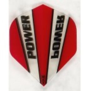 Misaladejuegos Plumas Power Max Standard Logo Roja y Transparente PX-118