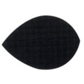 Misaladejuegos Plumas Tela Oval Negra F0591 - Imagen 2