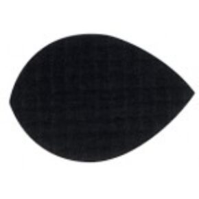 Misaladejuegos Plumas Tela Oval Negra F0591 - Imagen 3