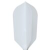 Misaladejuegos Plumas Fit Flight 6 unid. Slim Blanca
