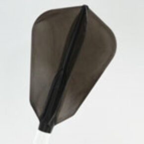 Misaladejuegos Plumas Fit Flight Air Fantail Negra F-Shape